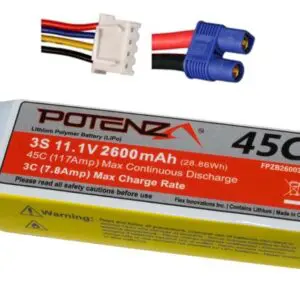 Potenza 3S 2600MAH 45C
