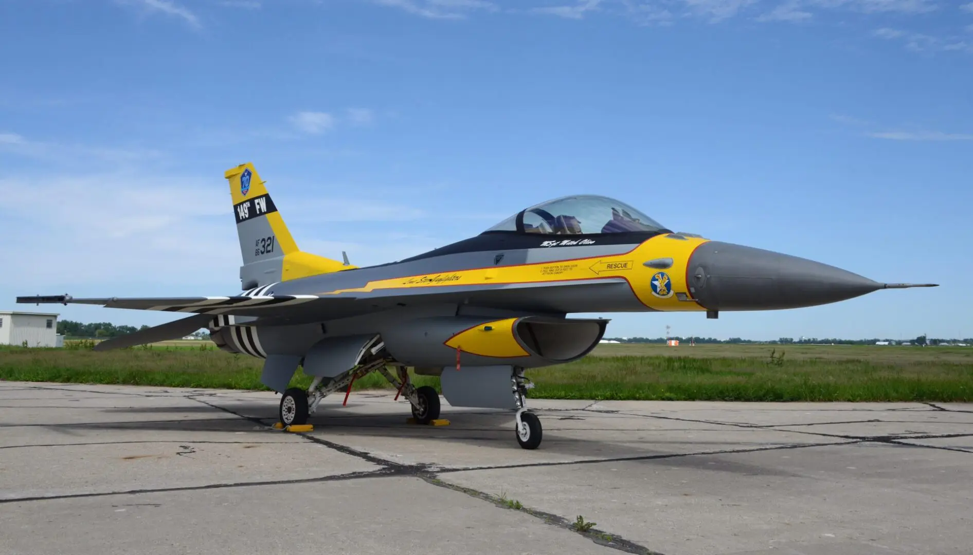 JTM F-16C 149th FW Turbine Jet