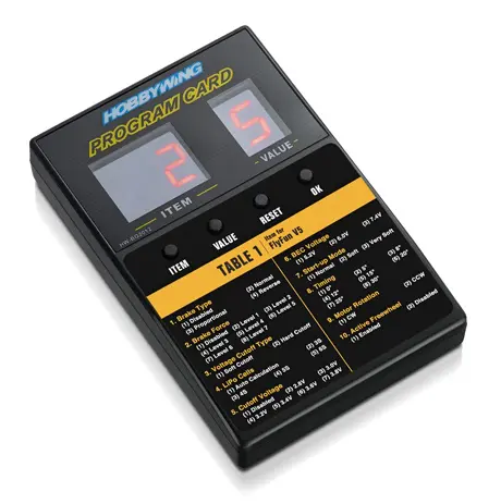 Hobbywing LED Program Box -