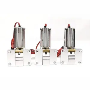 Three different types of electric motors are shown.