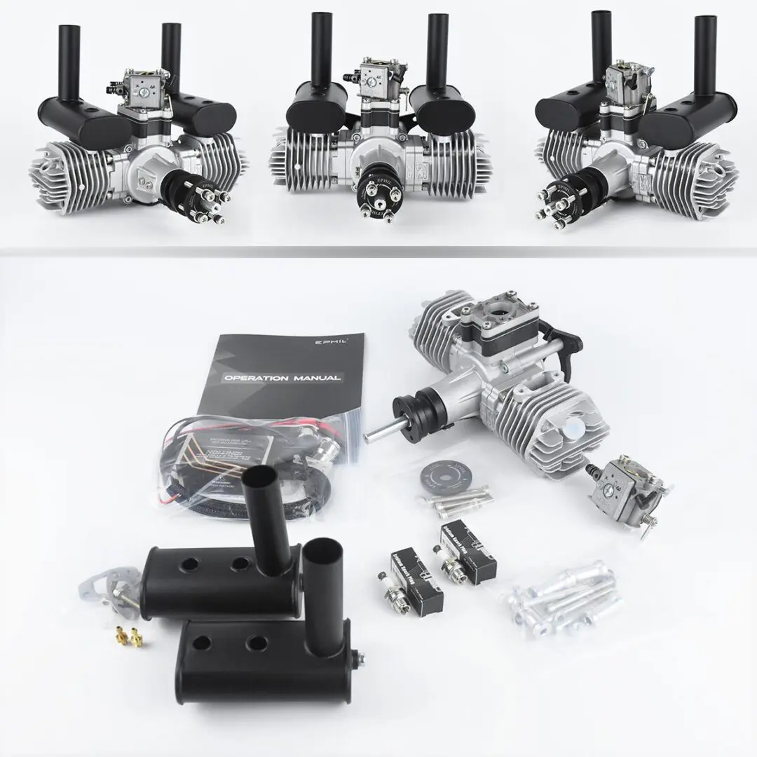 Ephil Engines 76CC Twin - Image 5