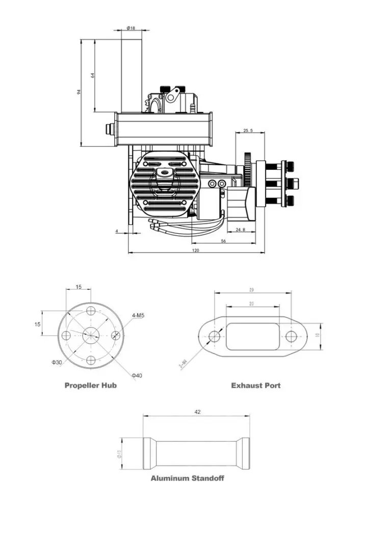 Ephil Engines 40CC Twin Pro - Image 8
