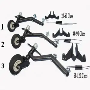 Thunder RC Carbon Tail Wheel 50CC