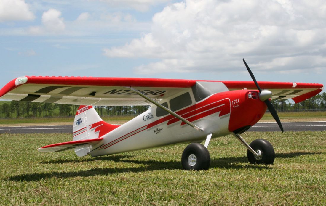 Flex Cessna 170 Super PNPRed FAN JETS USA