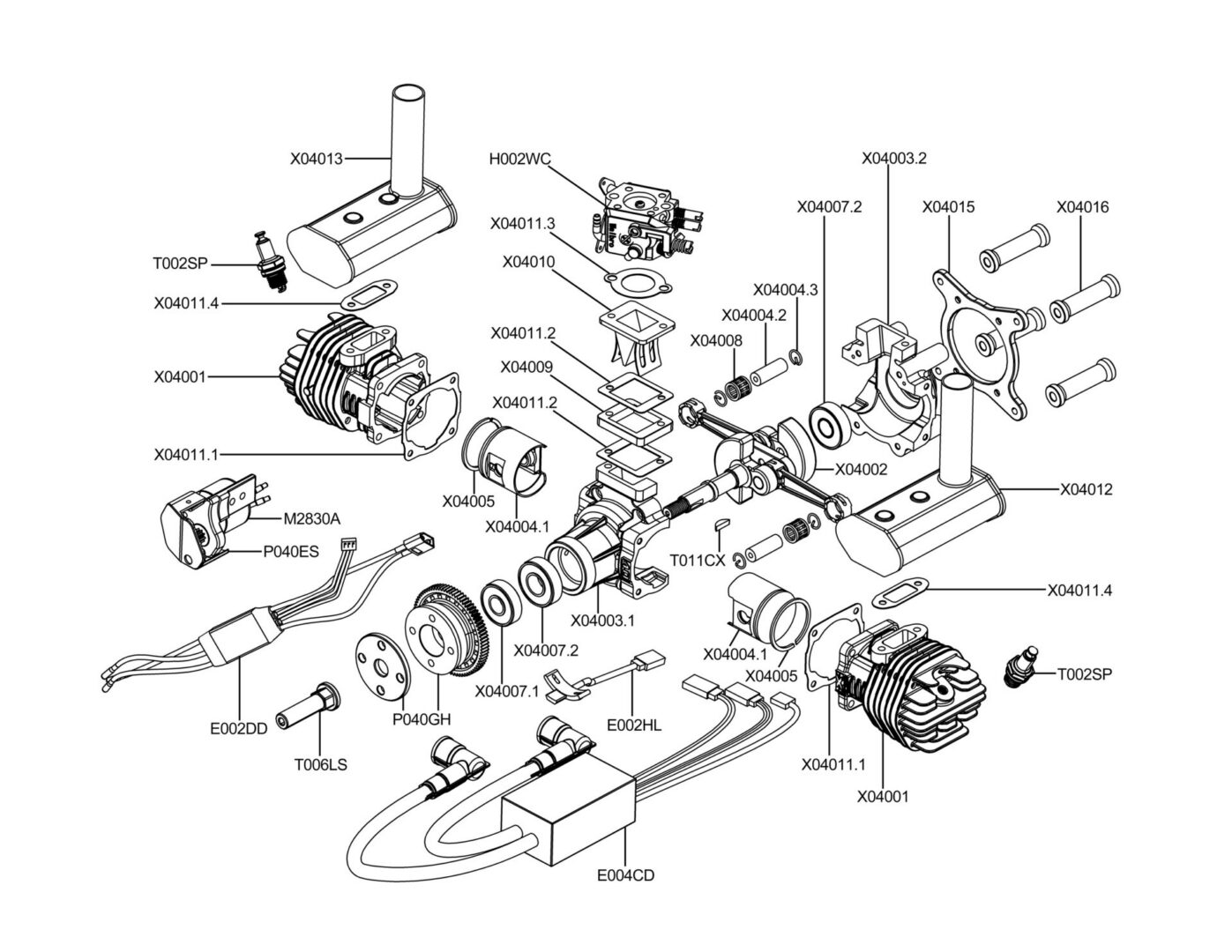 Ephil Engines 40CC Twin Pro - Image 9