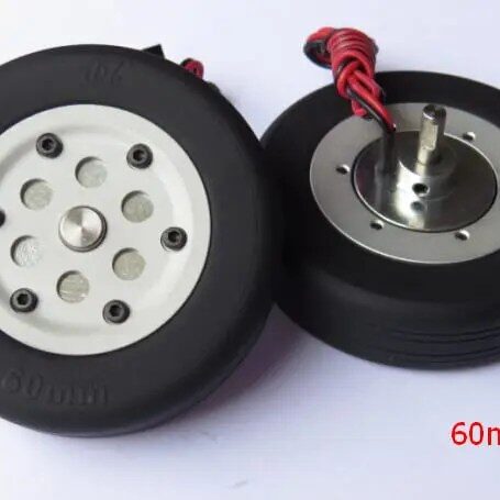 Two Electrical Brake Wheels for Jet