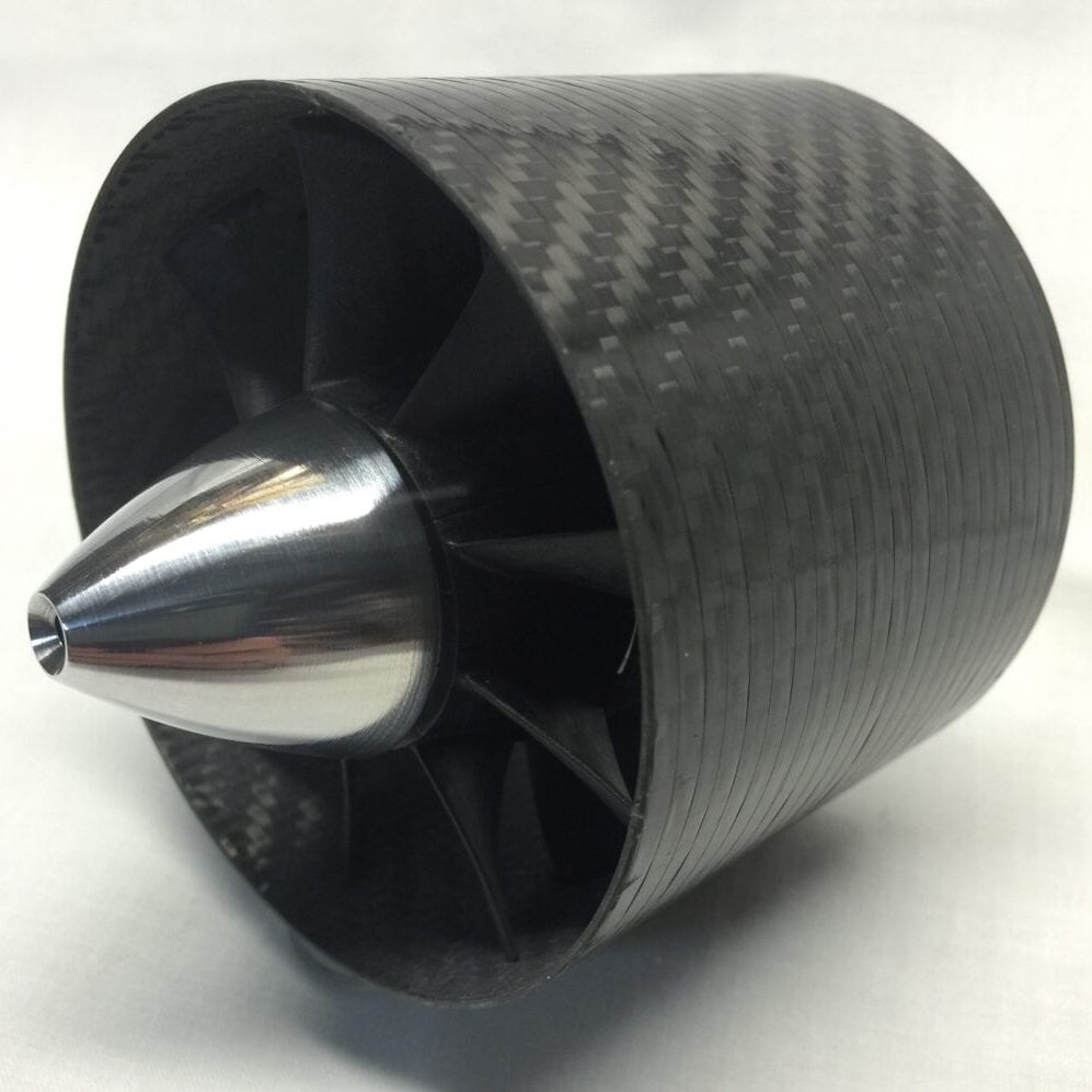 The E Jets JET FAN with Carbon Fiber Housing