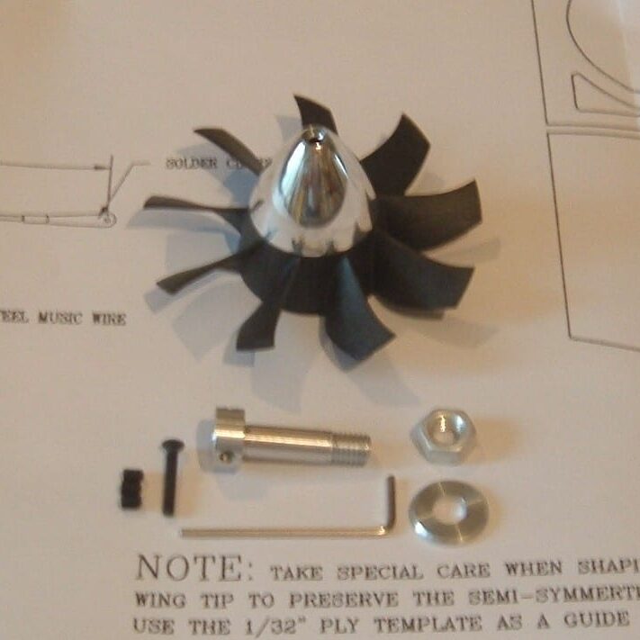 Rotor-Assy JETFAN-90-V2